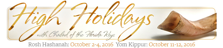 High Holidays at Chabad of the Florida Keys